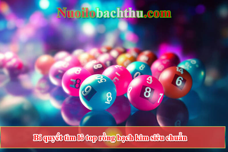 Bí quyết tìm lô top rồng bạch kim siêu chuẩn